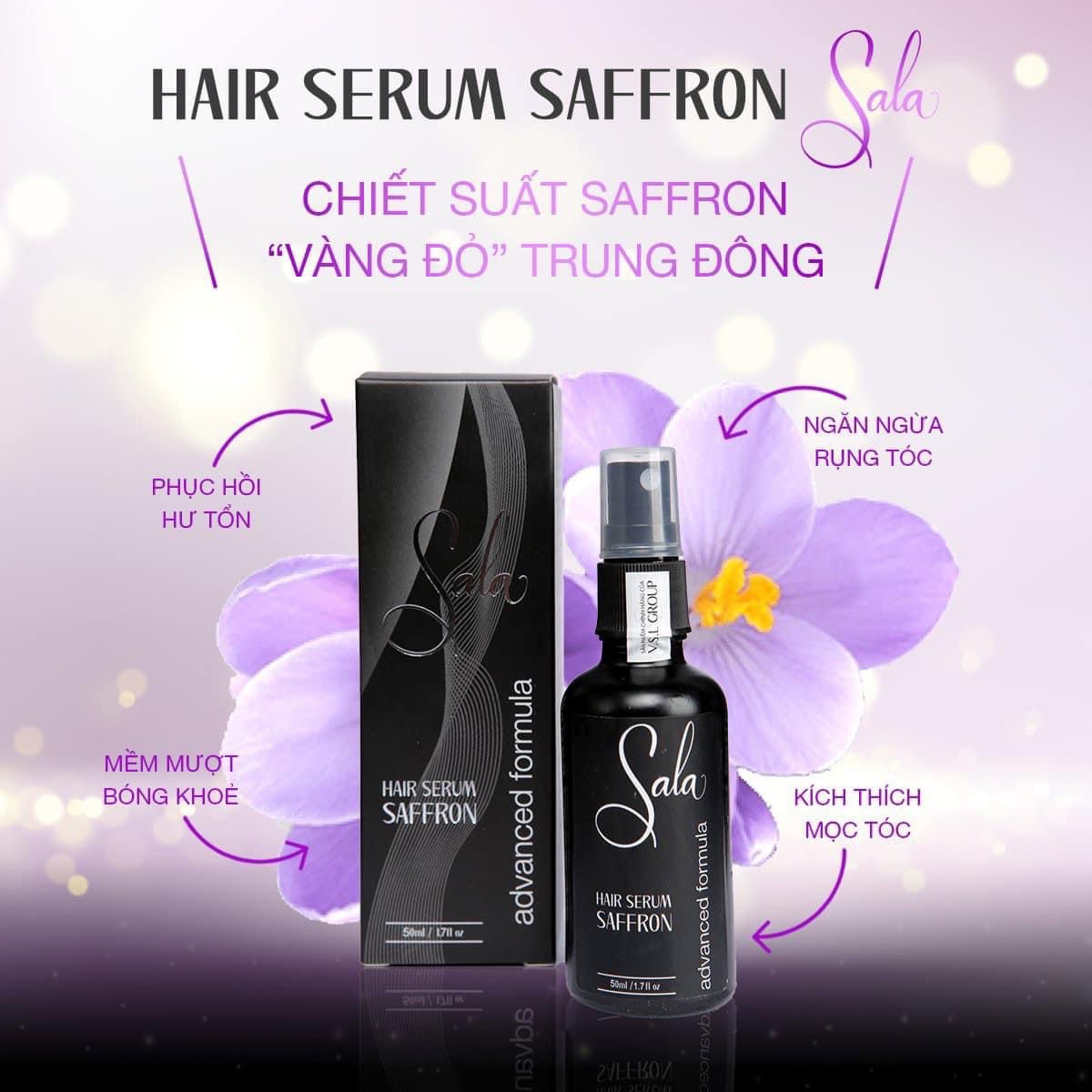 Sự tin yêu của khách hàng là niềm vui to lớn của Sala – Hair Serum Saffron Sala