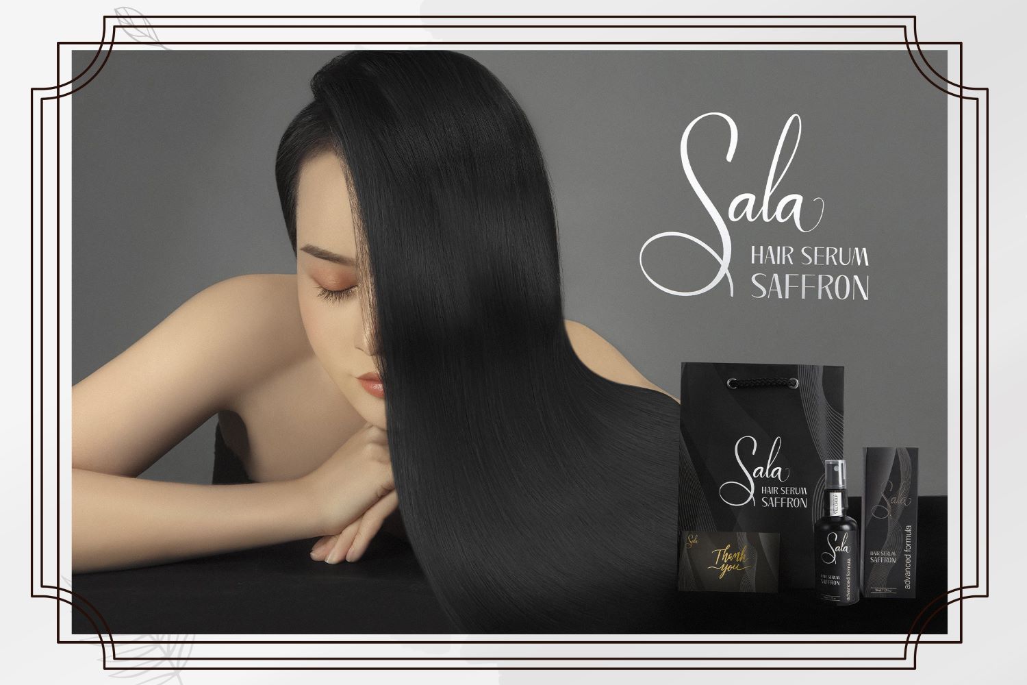 Hair Serum Saffron Sala rất hân hạnh đưa sản phẩm đến tay người tiêu dùng 